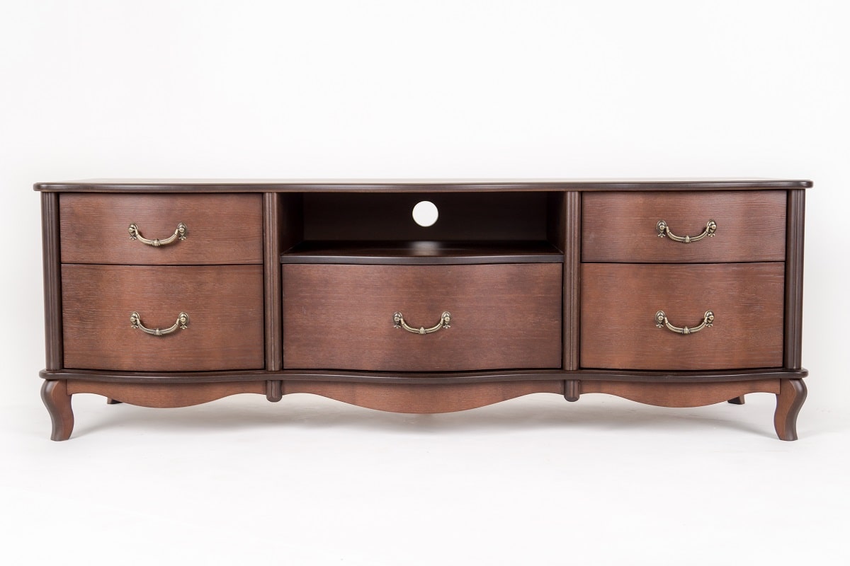 Тумба под ТВ Джульетта цвет орех