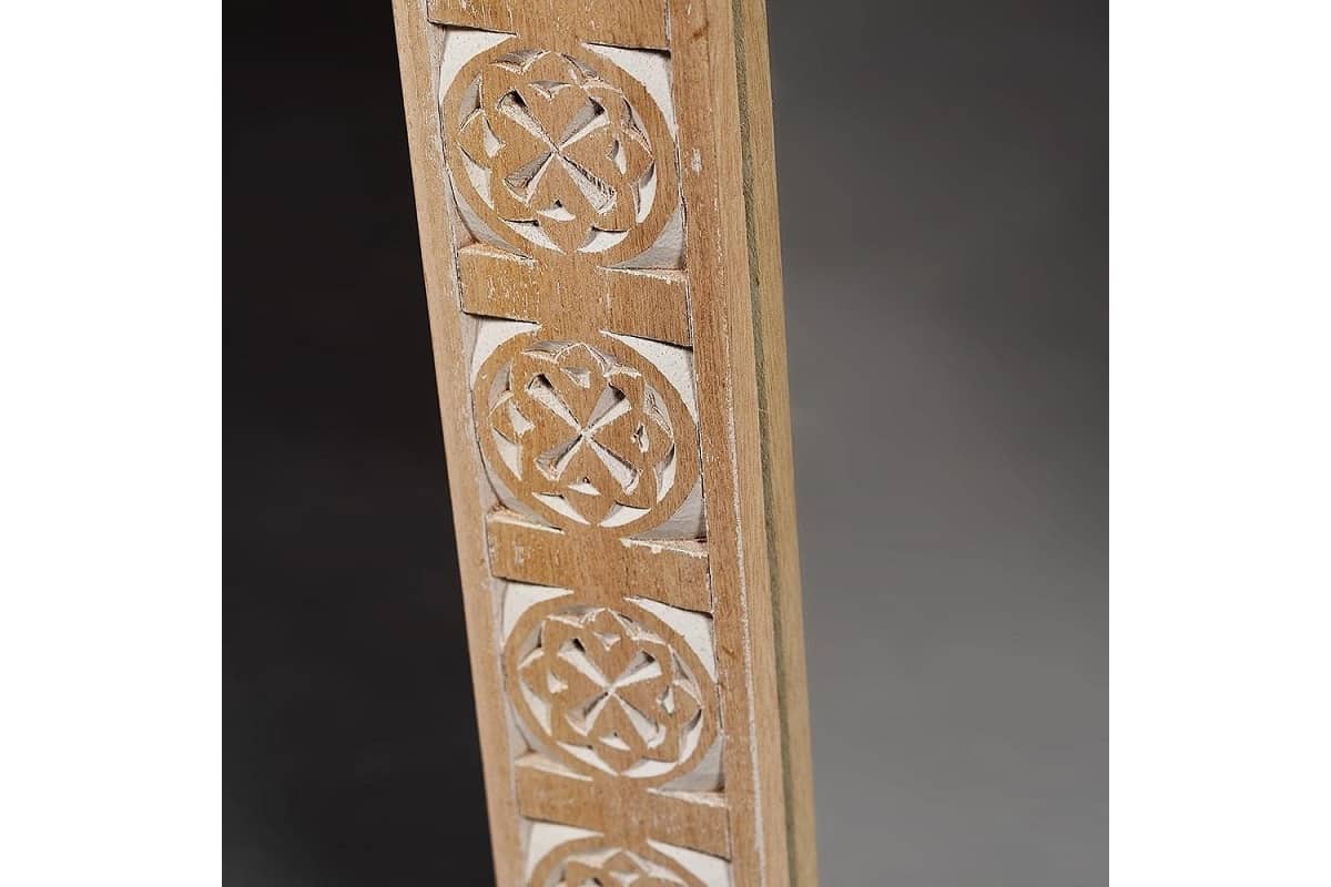 Рамка из натурального дерева зеркала Caraibo