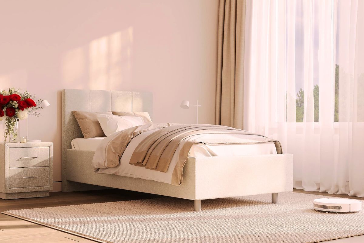 Односпальная кровать Prato — купить мягкую односпальную кровать недорого в Москве