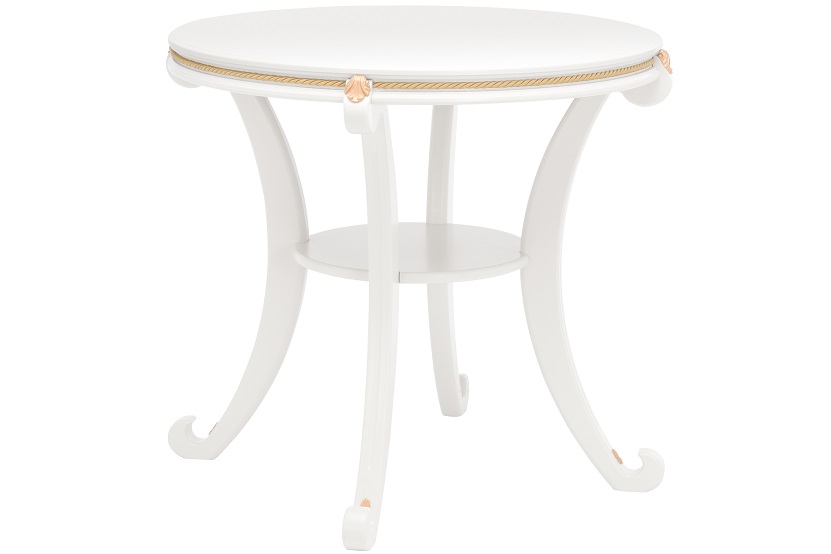 Журнальный столик Глория декор Молочный Дуб