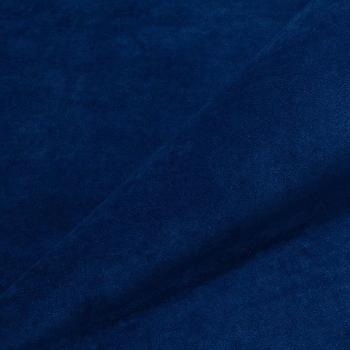 Велюр Teddy 666 темно-синего цвета