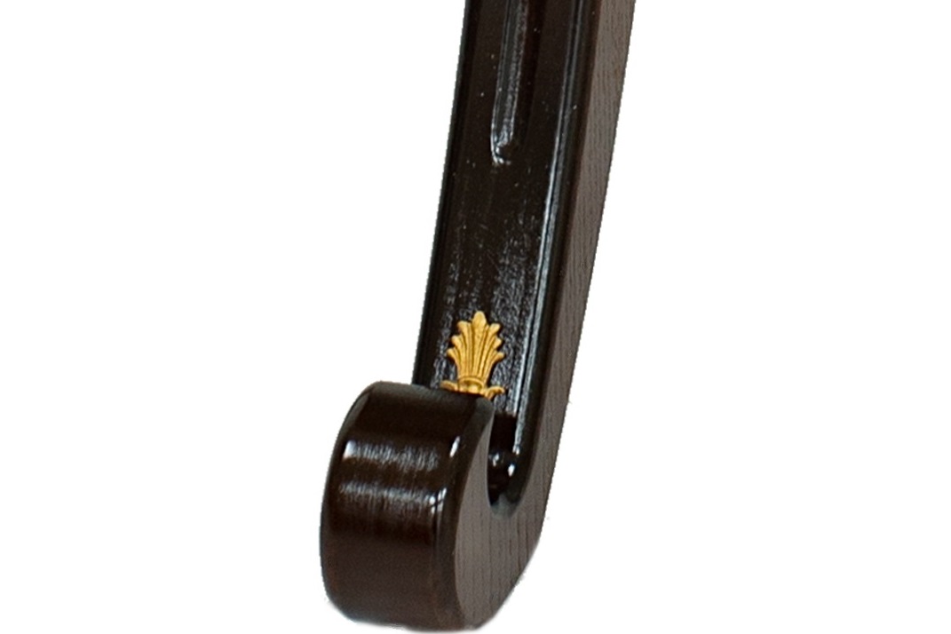 Ножка журнального столика Глория с декором и вензелем