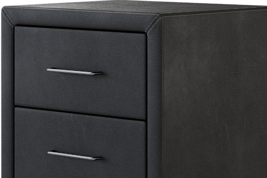 Ящики с ручкой прикроватной тумбочки Модерн