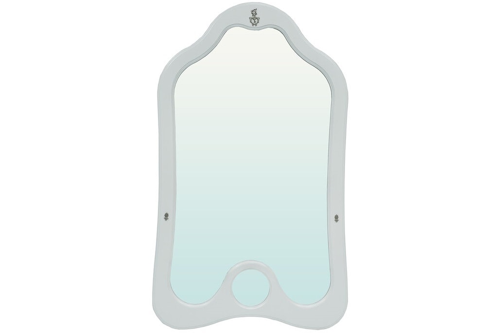 Фото зеркала Джульетта рамка МДФ цвет декора Молочный Дуб