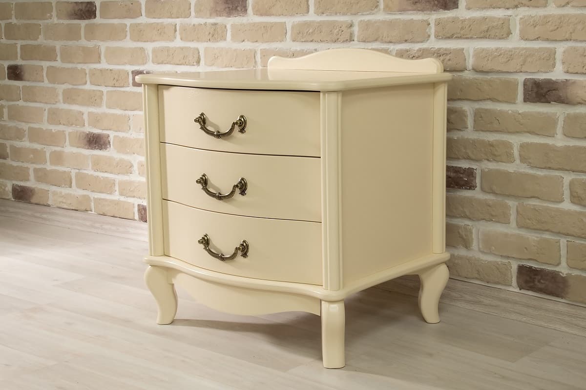 Фото прикроватной тумбы Джульетта 3 В интерьере стиля Лофт