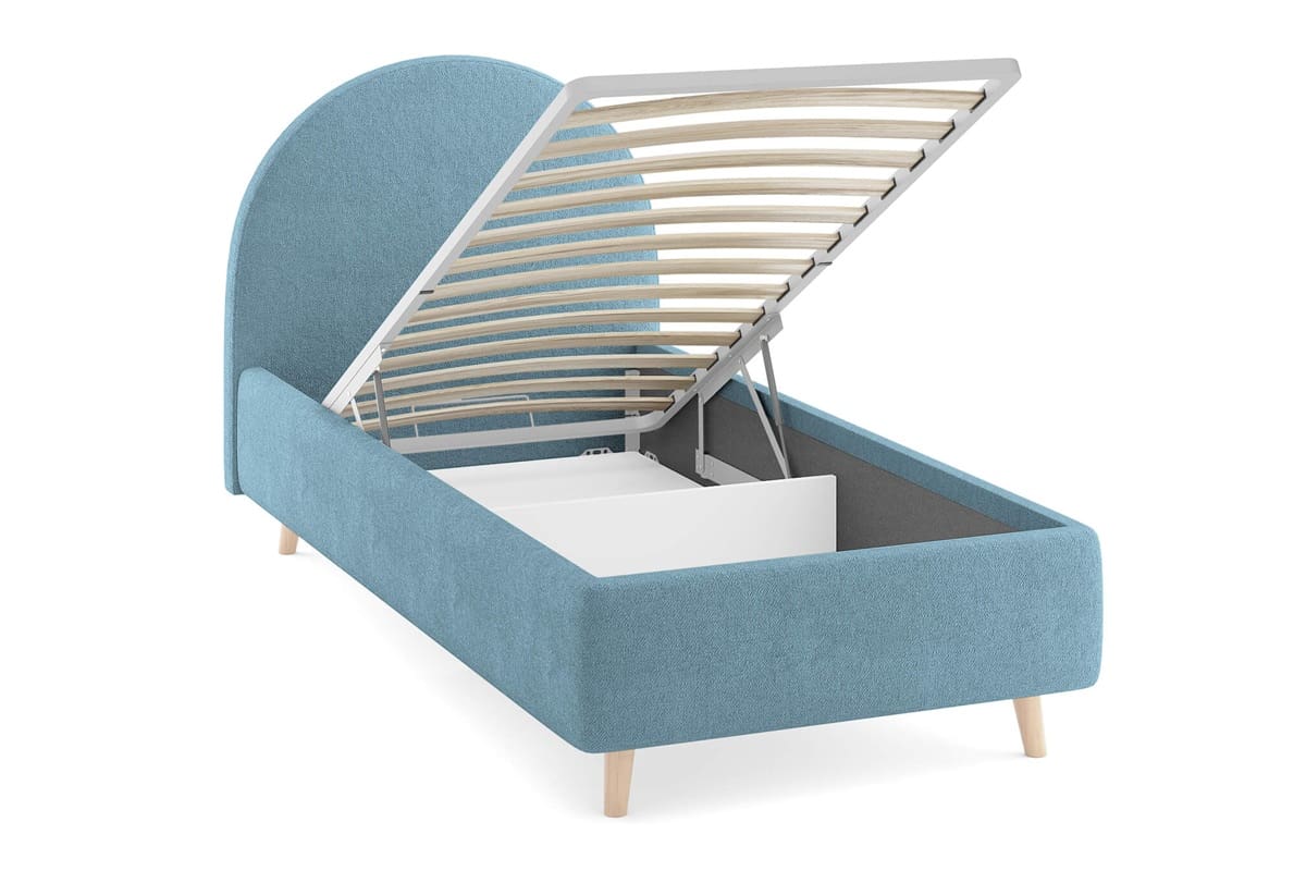 Детская кровать Рокси с подъёмным механизмом и большим ящиком для хранения