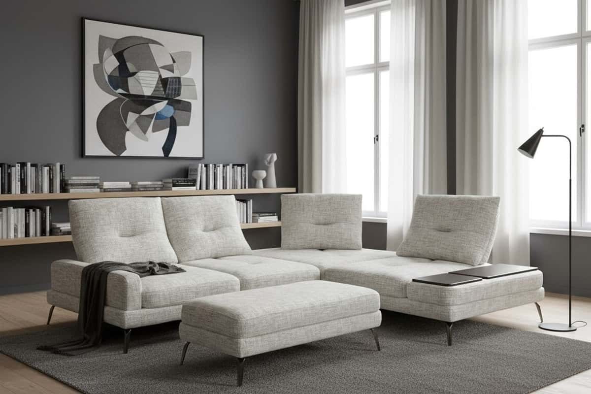 Современный модульный угловой диван Нео