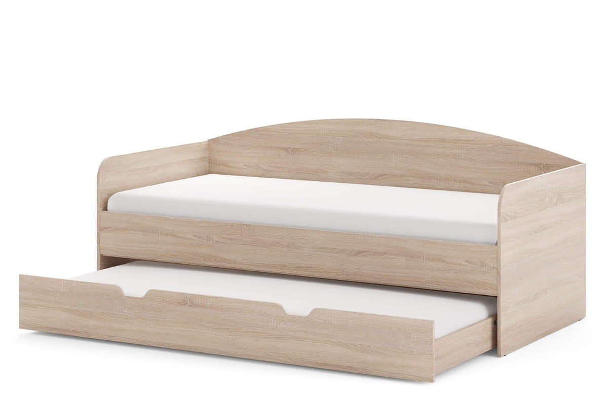 Детская кровать Мартин с дополнительной кроватью в цвете Дуб Сонома