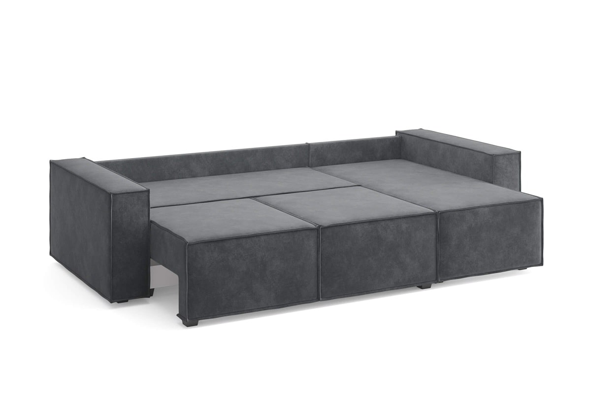 Спальное место углового дивана Лофт с ортопедическим матрасом