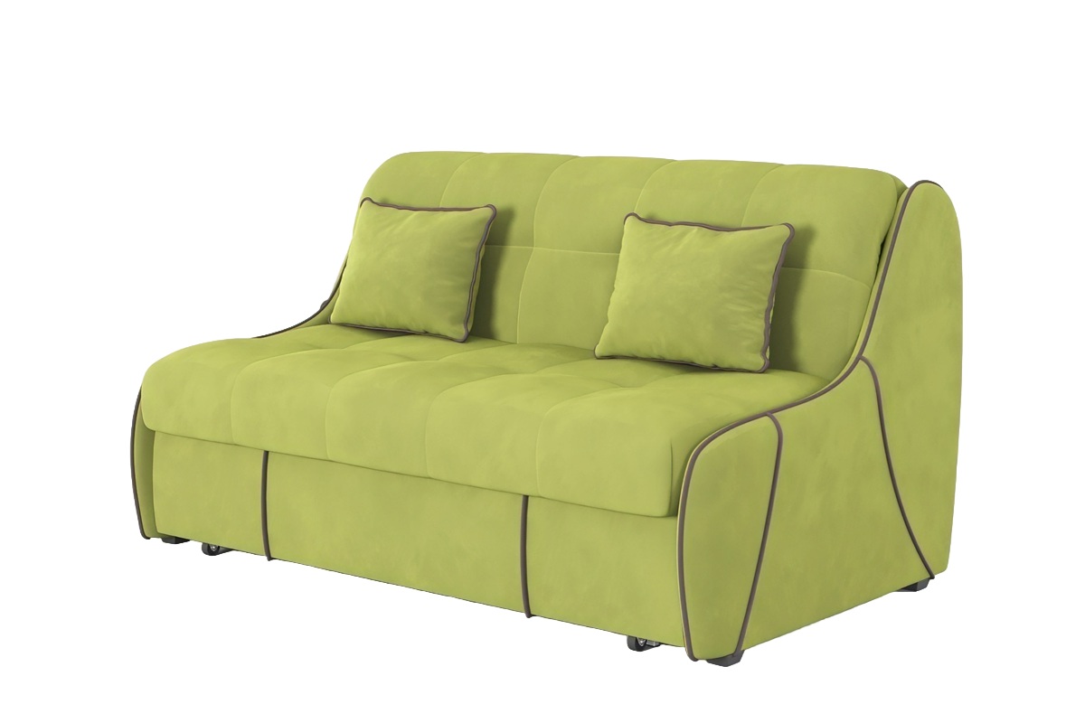 Зеленый диван кровать аккордеон Рио для детской комнаты