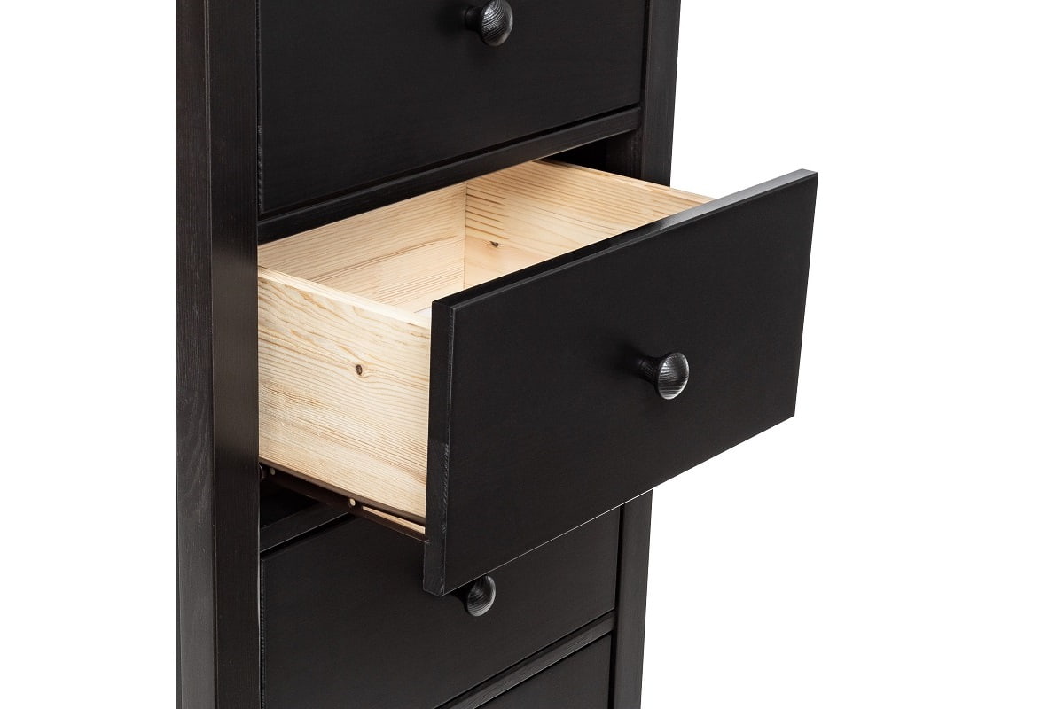 Выдвижной ящик для хранения комода Мира Блек 5