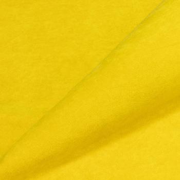 Велюр Teddy 628 лимонного цвета