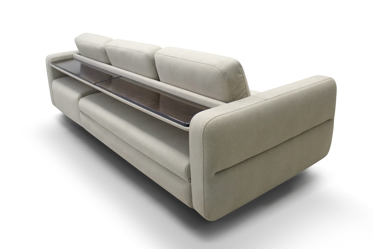 Спинка с полкой дизайна углового дивана Марко Сканди