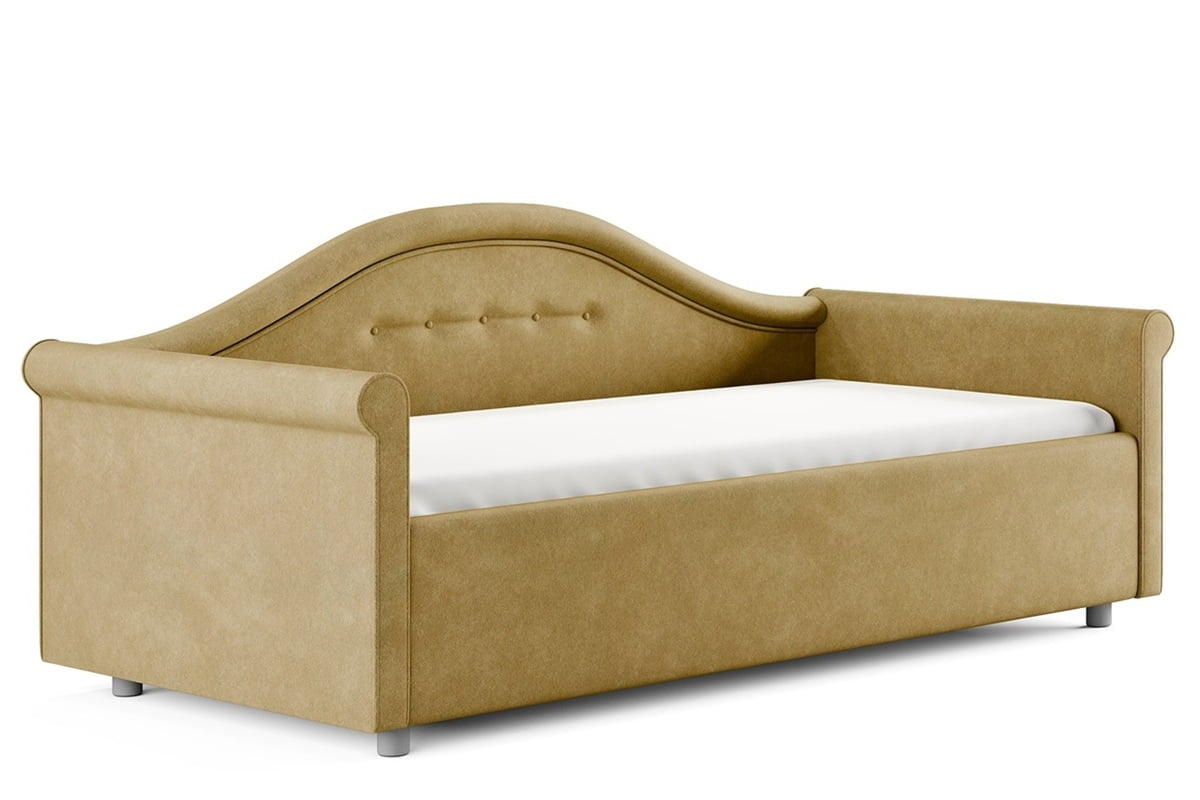 Детская кровать 160х80 Мария в велюре