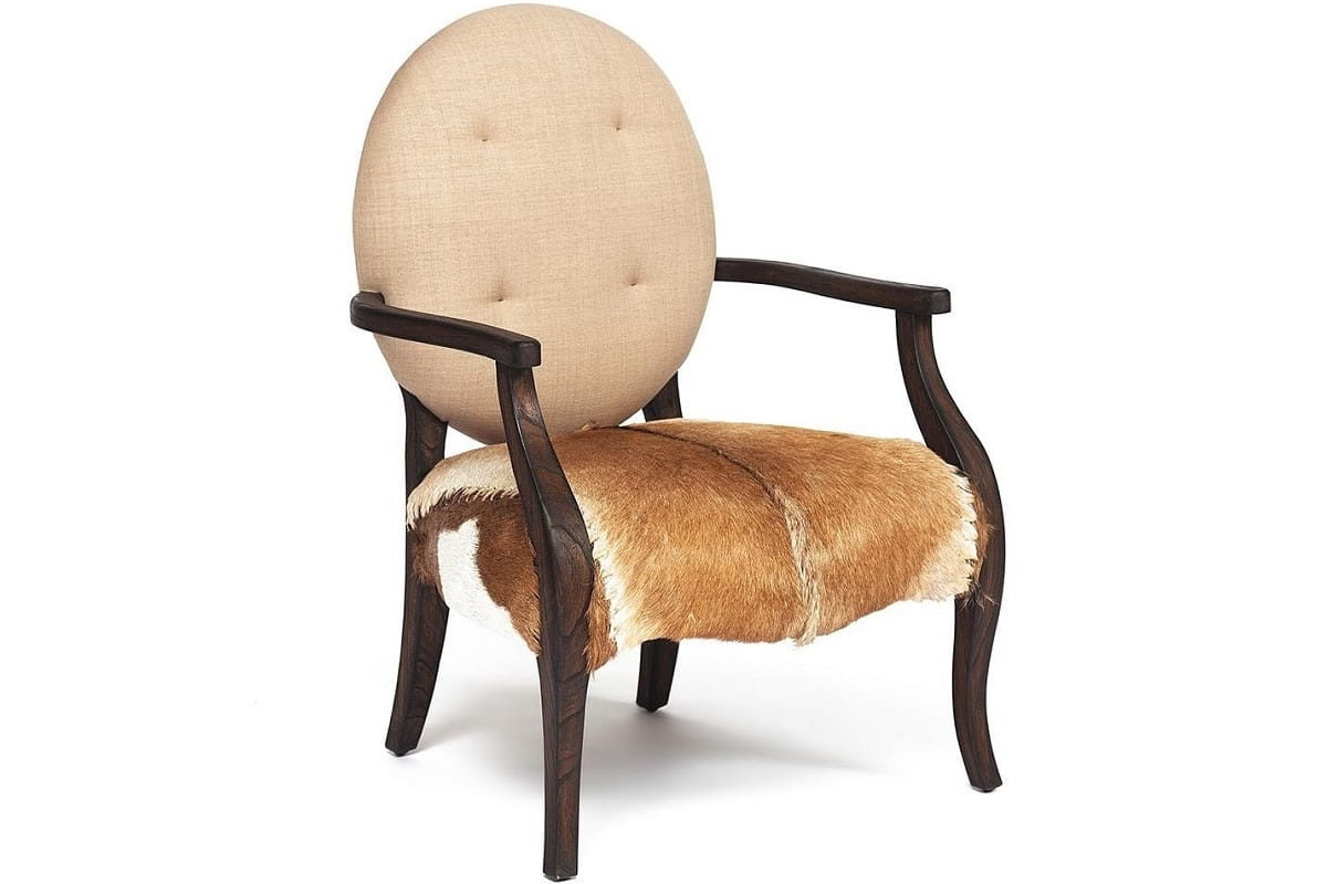 Элитное кресло для дома Вирджин с подлокотниками