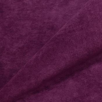 Велюр Teddy 640 фиолетового цвета