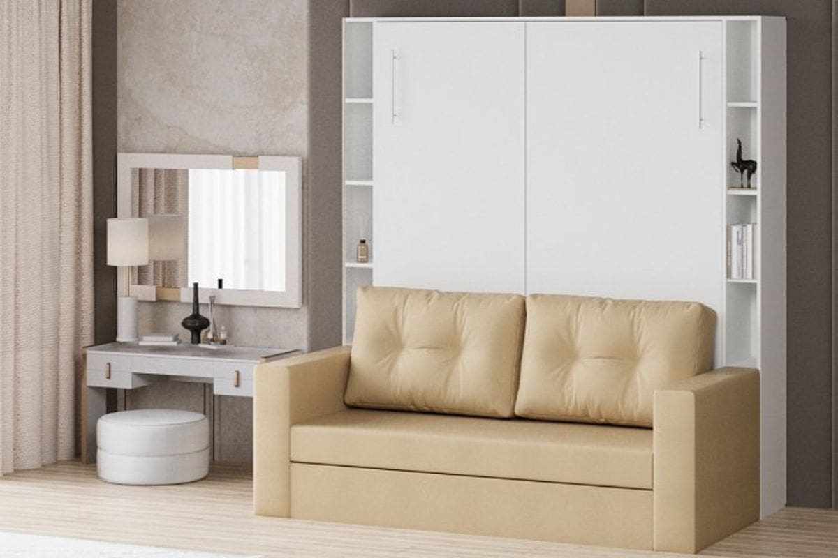 Диван-шкаф-кровать Смарти 140 для гостиной — купить в Москве с доставкой по России