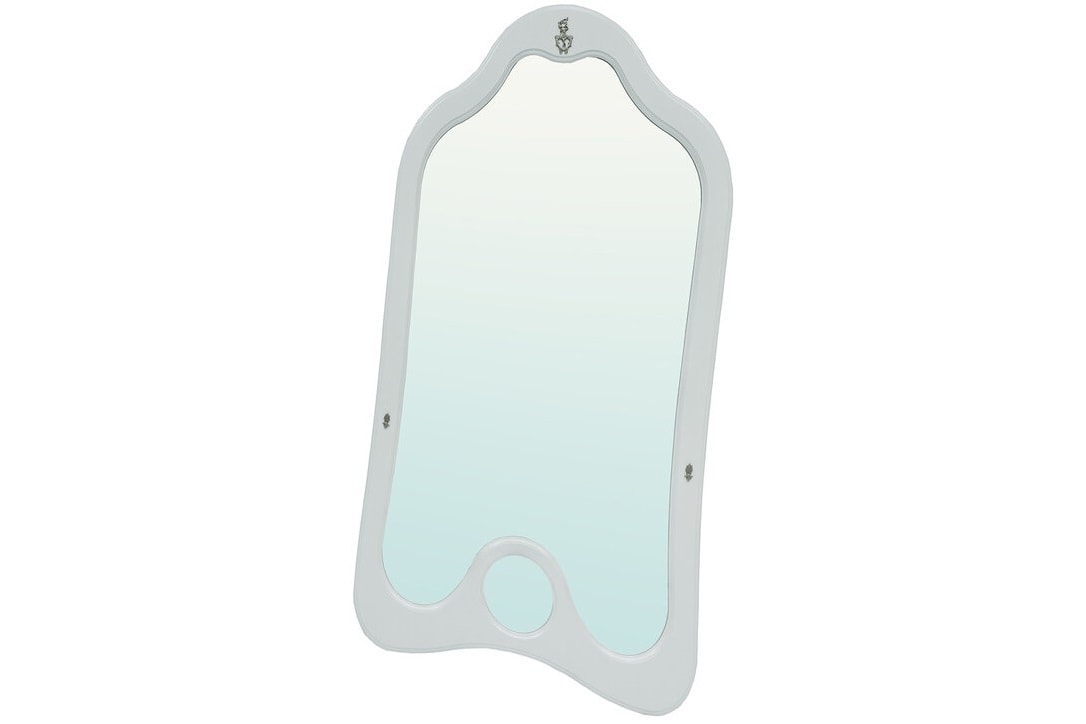 Настенное зеркало Джульетта цвет декора Молочный Дуб