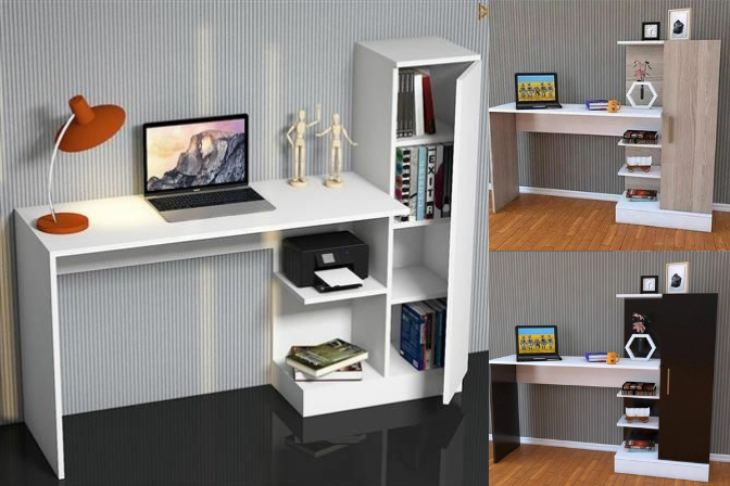 Стол со шкафом Лидер