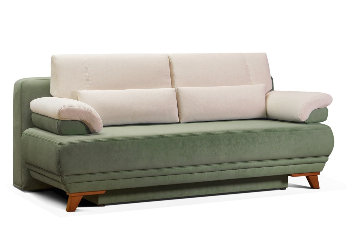 Диван еврокнижка Парма без подлкотников