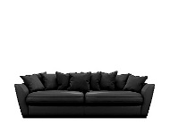 Диваны в черном цвете