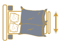 Иконка ширины спального места двуспальной кровати Ширина спального места двуспальной кровати