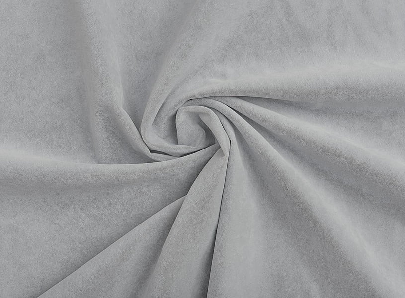 Флок Диона 407 серого цвета для обивки кроватей и мягкой мебели Флок Диона 407 серого цвета