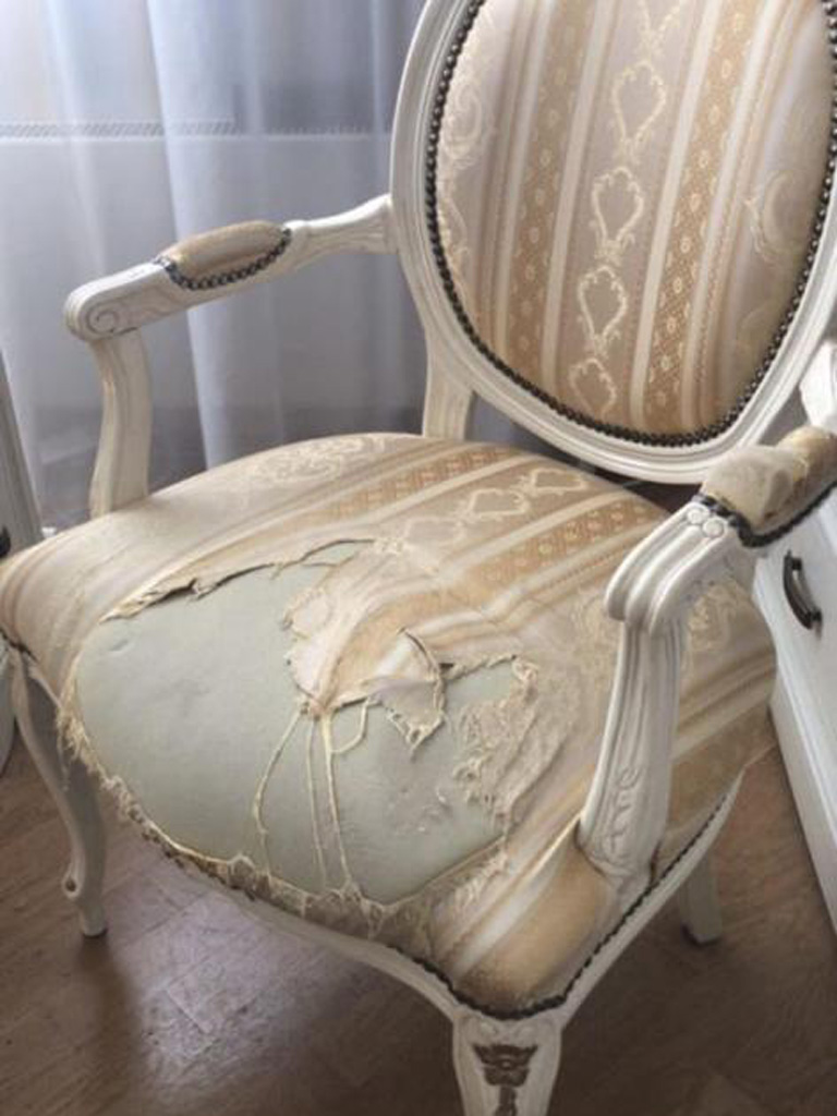 Стул до ремонта