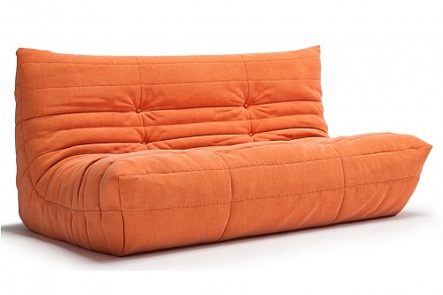 Бескаркасный модульный диван Труа Оранж