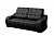 Светло-коричневый диван-кровать французская раскладушка Элара