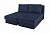 Синий угловой диван-кровать Оливер