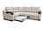 Модульный угловой диван Фаворит, фото  в наборе 3 места, 2 места и кресельная секция