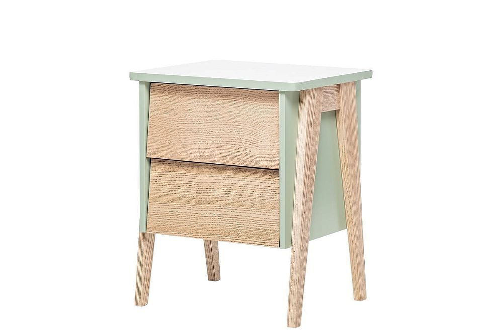 Тумба прикроватная Лесет Сканди на  высоких ножках