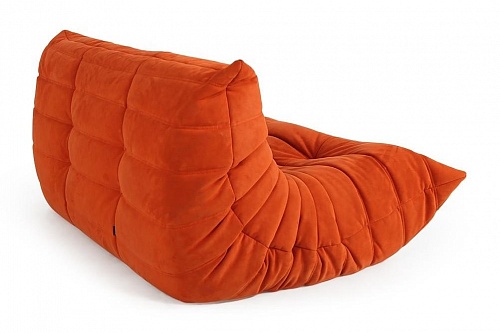 Бескаркасный модульный диван Труа Оранж