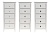 Фото комода Мира Вайт 5 с ящиками для хранения в современном минималистическом интерьерном стиле