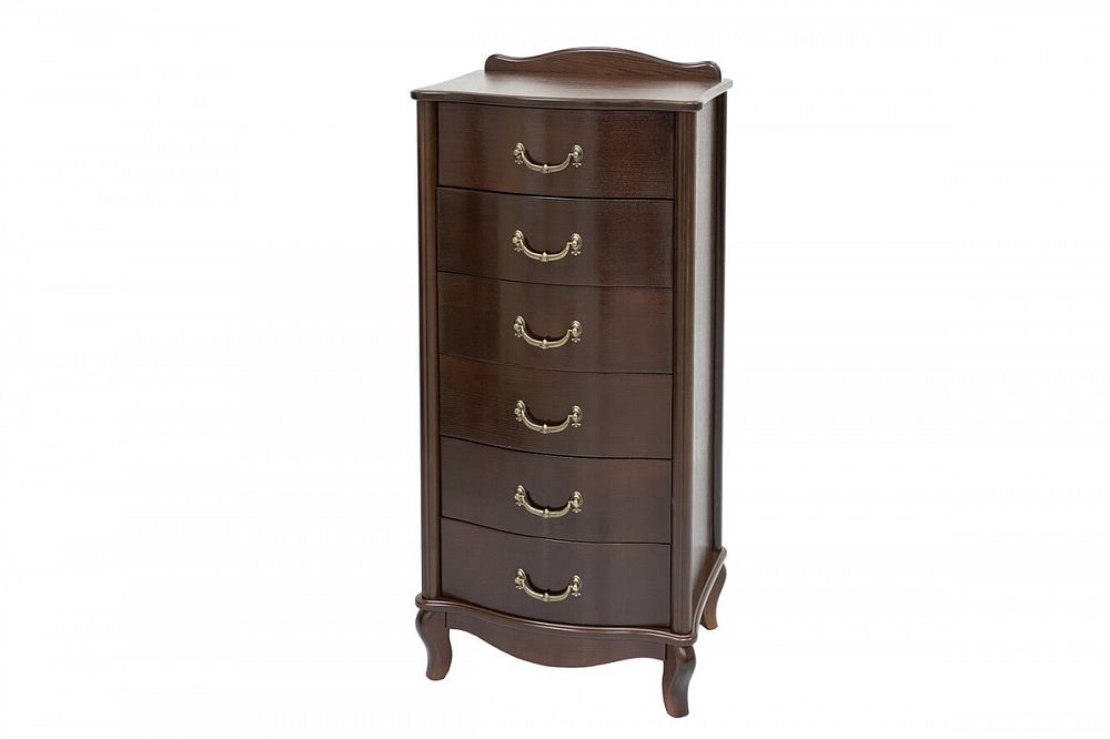 Комод узкий Джульетта с 6 ящиками