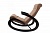 Бежевое кресло качалка Комфорт Uno, фото