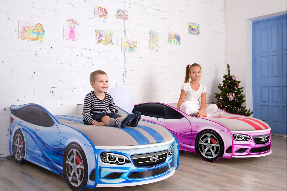 Кровать машинка Форсаж — купить в Restmebel.ru
