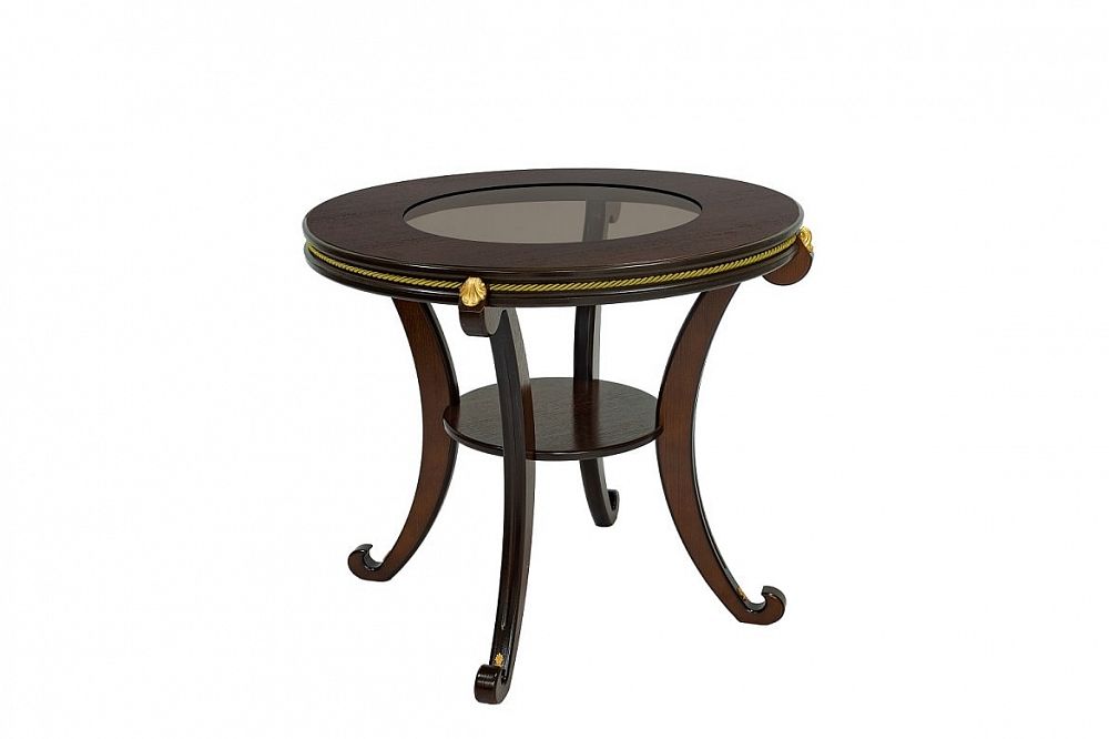 Журнальный столик Глория со стеклом