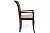 Фото задней спинки стула Geneva в светлом декоре цвет  MAF Brown