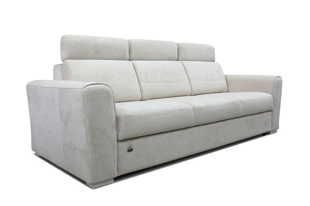 Диван кровать Констанция в современном стиле с подголовниками и мягкими подлокотниками 