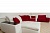 Мягкие подушки на спинке углового дивана премиум класса Кардинал