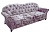 Сиреневый диван-кровать Бристоль Классик