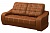 Мягкие подушки и декоративная контрастная строчка дивана французская раскладушка Элара