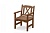 Деревянный стул Атлас из массива бука для дачи декор светлый