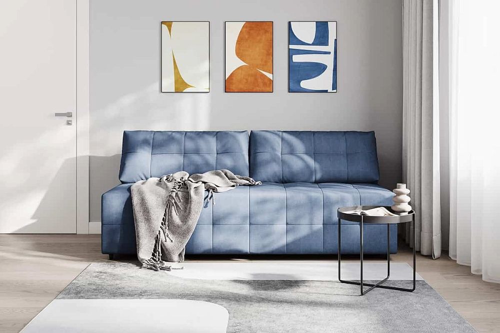 Диван без подлокотников Сити, механизм еврокнижка — купить в Москве