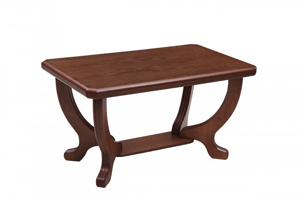 Шпонированный журнальный столик Форлекс с прямоугольной столешницей