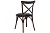 Детальное фото стула Грид Винтаж с мягким сидением в тёмном декоре