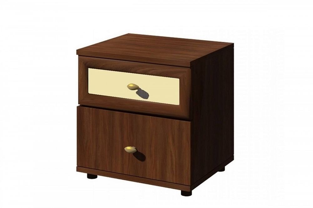 Прикроватная тумба Барон с двумя ящиками