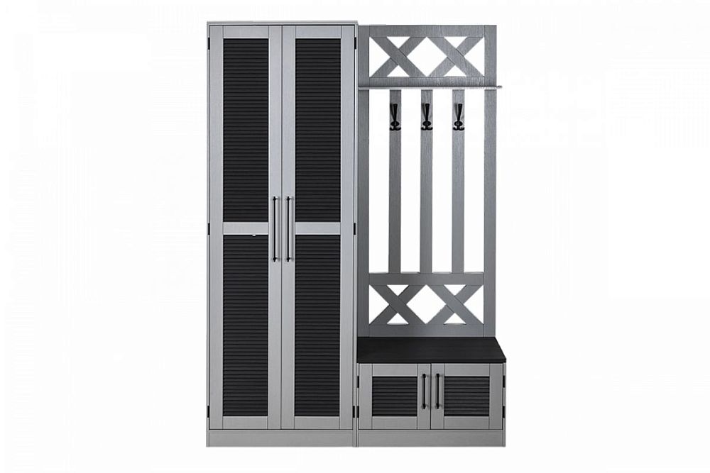 Прихожая в современном стиле Джорджия со шкафом — купить в Москве с доставкой по России